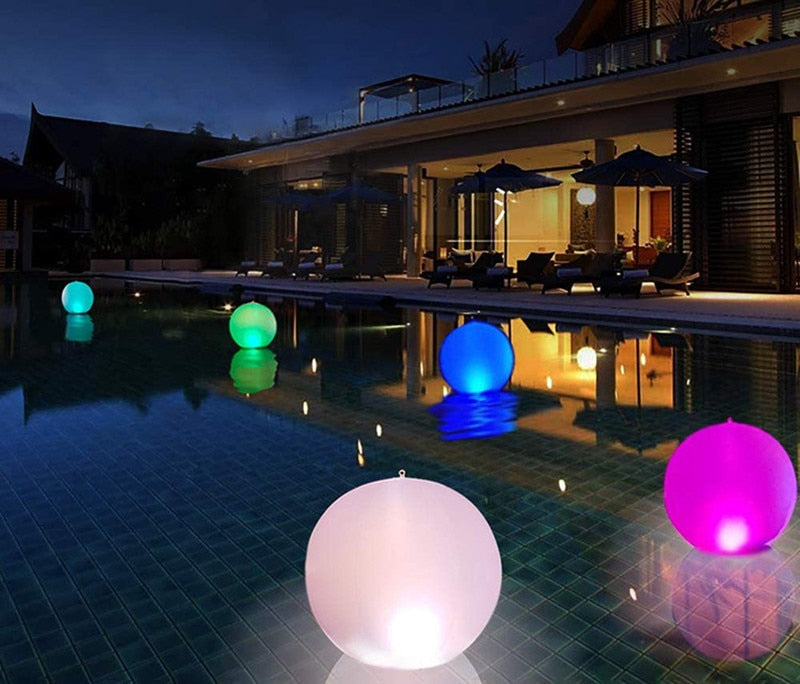 Pelota de Playa LED con Control Remoto